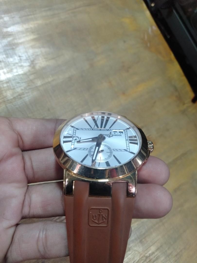 Ulysse Nardin watch second original Fesyen Pria Jam Tangan di