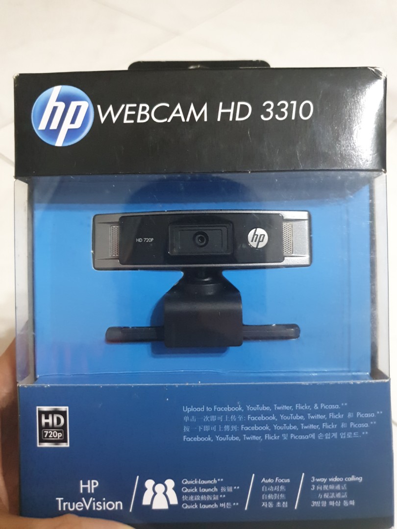 Brand new HP WEBCAM HD 3310 Computers Tech Parts Accessories