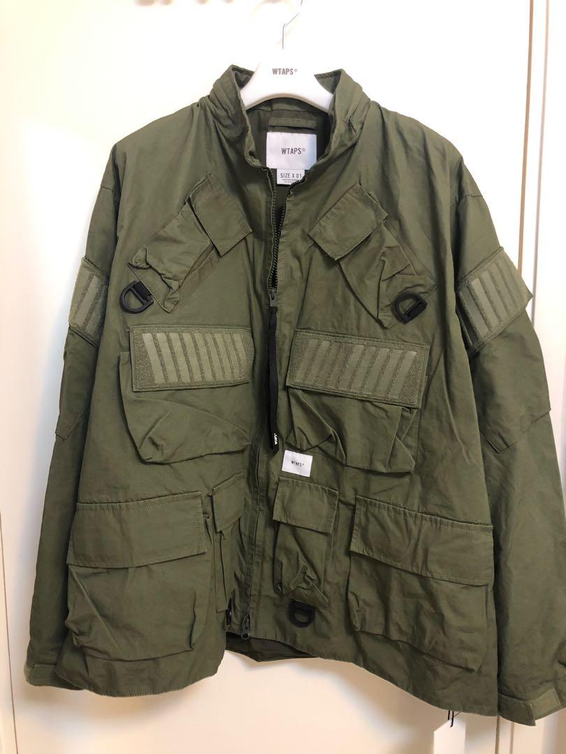 Wtaps modular jacket 19aw Size:S Color: OD, 男裝, 外套及戶外衣服