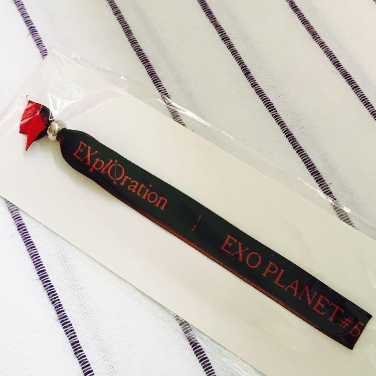 Wts Wtt Rare Exo Exploration Fabric Concert Bracelet Hobbies Toys Memorabilia Collectibles K Wave On Carousell