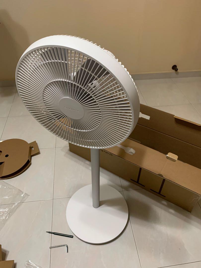 Xiaomi Smartmi Fan With Built In Battery 2s Home Appliances Cooling Air Care On Carousell