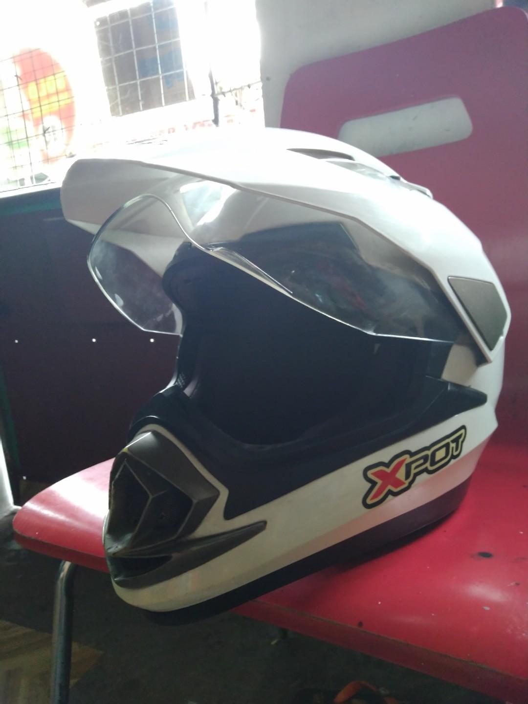 Xpot helmet full face top