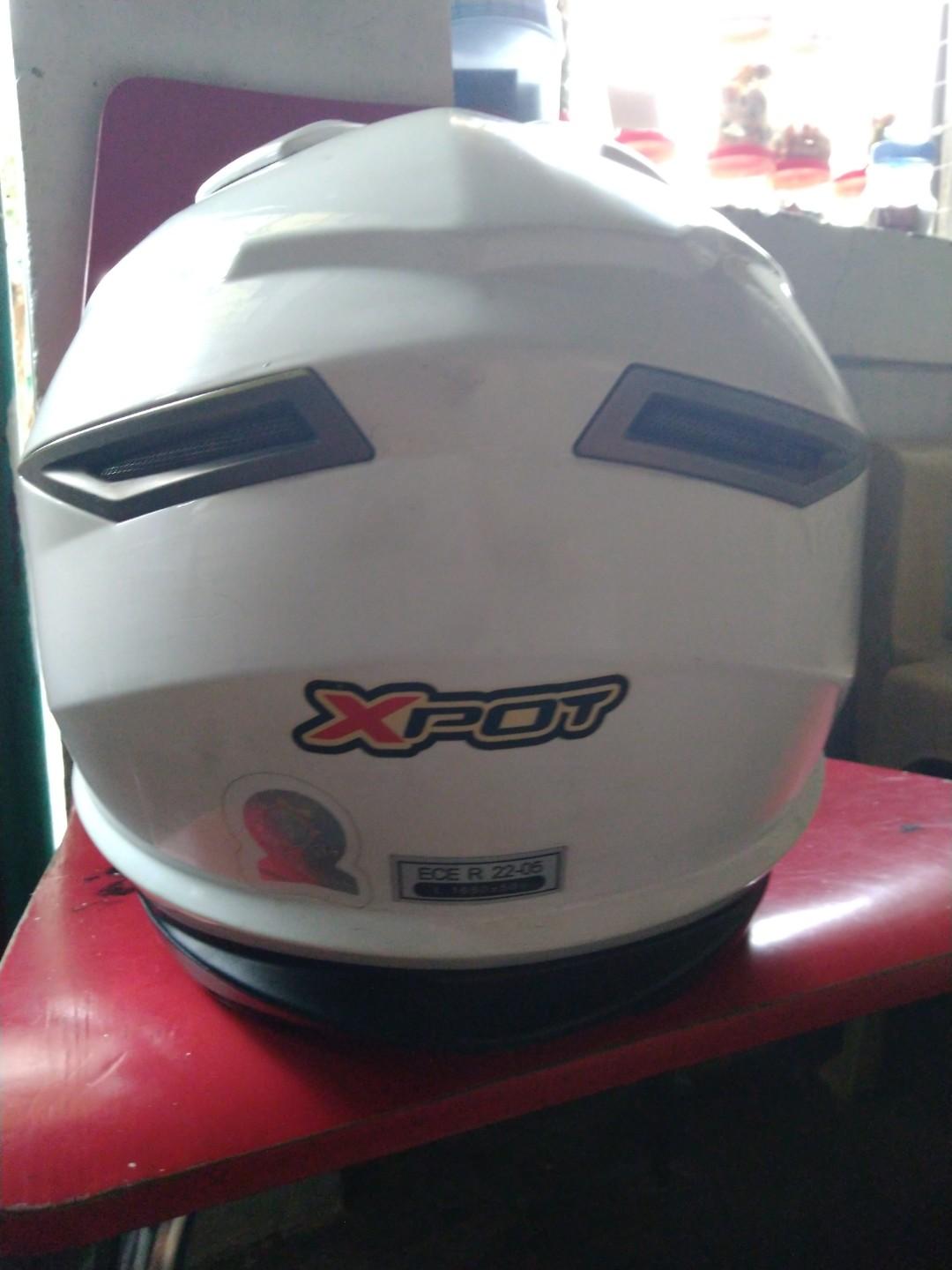 XPOT MOTARD HELMET, Motorbikes, Motorbike Parts & Accessories, Helmets