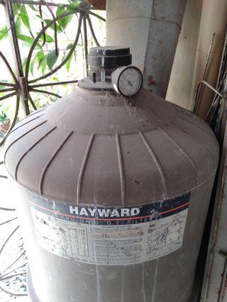 Swimming pool hayward filter n 2hp pump