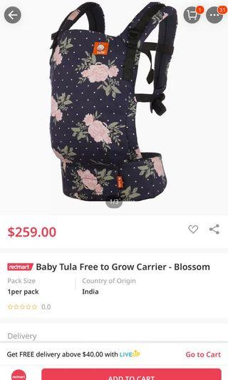 Tula FREE TO GROW Carrier