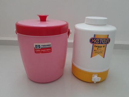 Reangwa Hot Cold Insulated Container 9L + Keter 6L