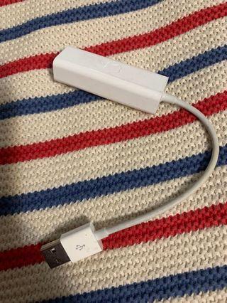 Apple usb 有線網路連接線
