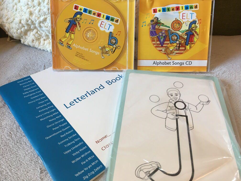 學之園letterland Phonics 教材 興趣及遊戲 書本 文具 小說 故事書 Carousell