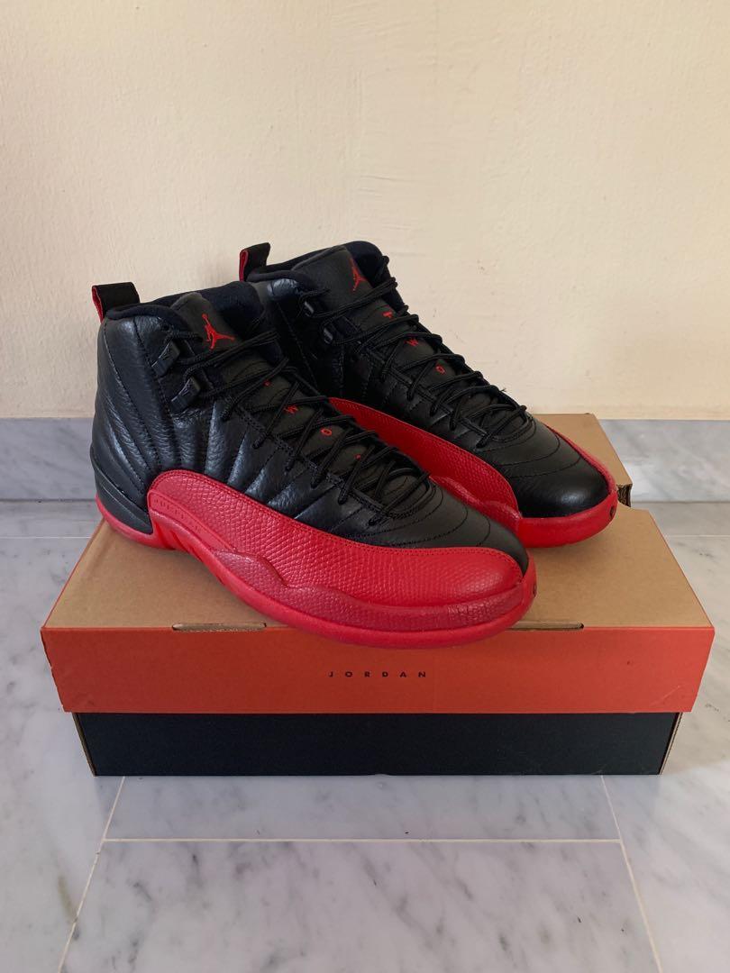 Air Jordan 12 og flu game us9, Men's 