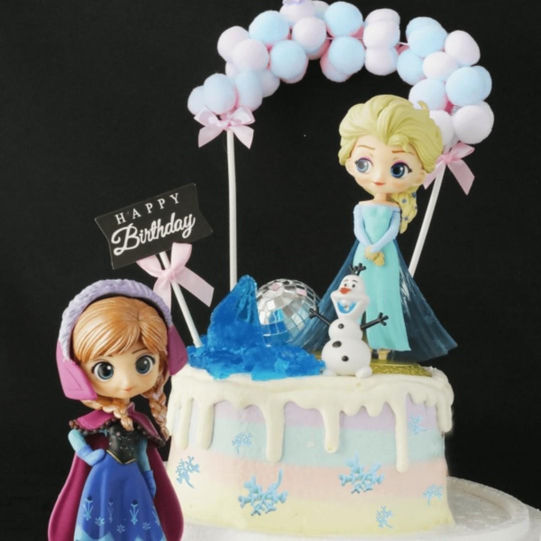 Anna Toy Figurine Frozen Elsa Cake Decorating Topper Toys Games