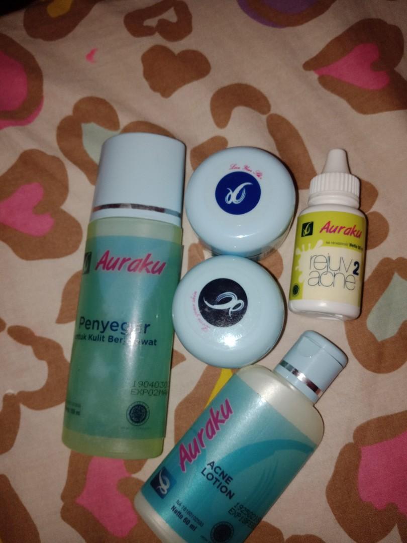 Auraku Skincare Kesehatan Kecantikan Kulit Sabun Tubuh Di Carousell