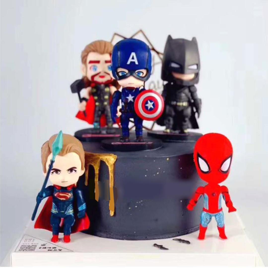 iron spiderman cake