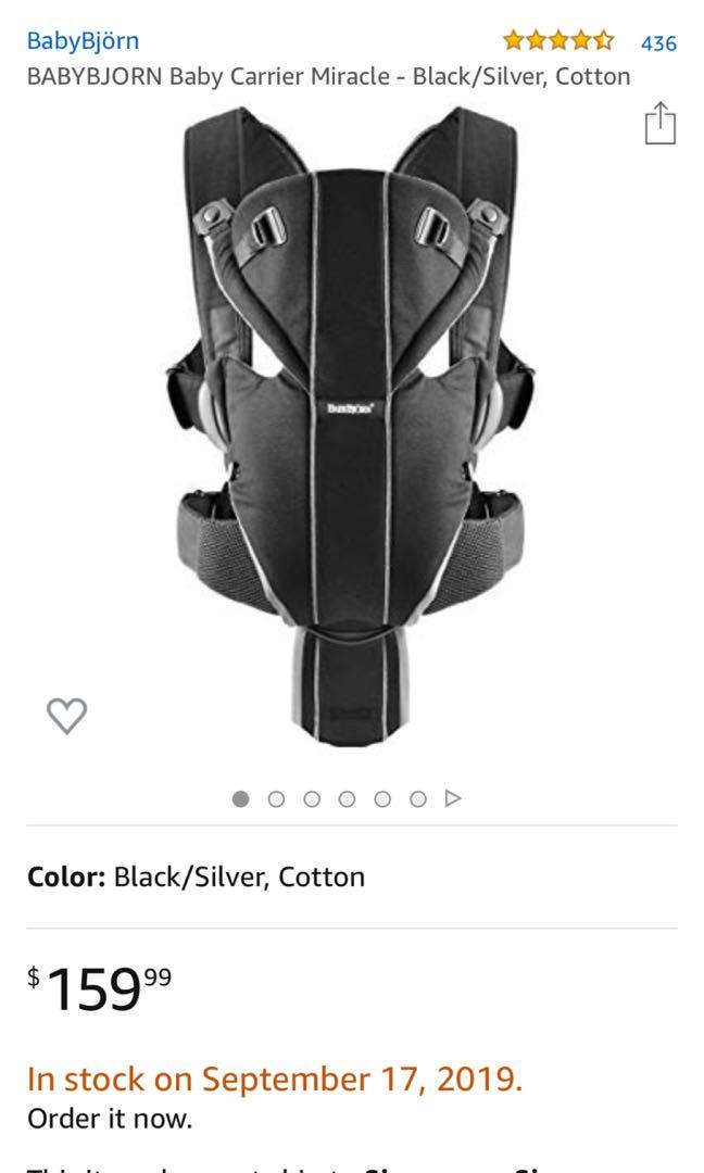 babybjorn miracle air