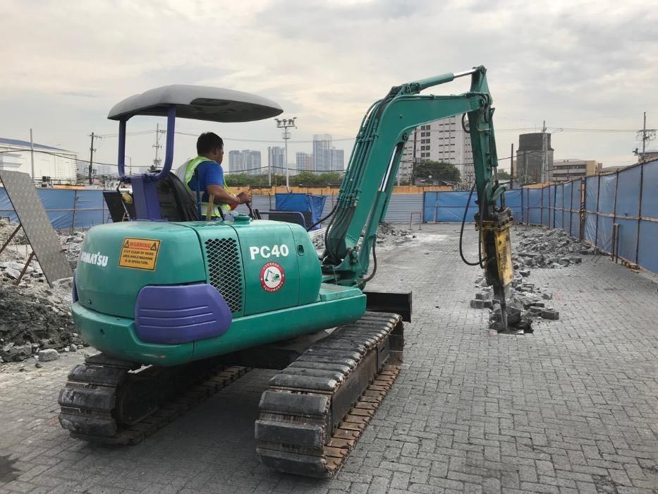 Backhoe For rent Mini Backhoe for Rental Concrete Breaker Excavation