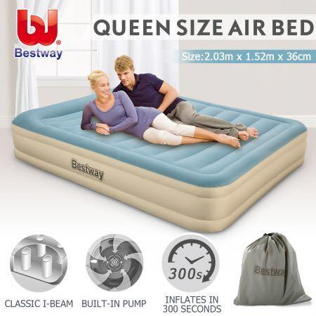 Bestway Air Bed Furniture Beds Mattresses On Carou - Bestway Queen Size 2 Layer Air Bed Bestway Air Bed Furniture Beds Mattresses On Carou - Bestway Queen Size 2 Layer Air Bed