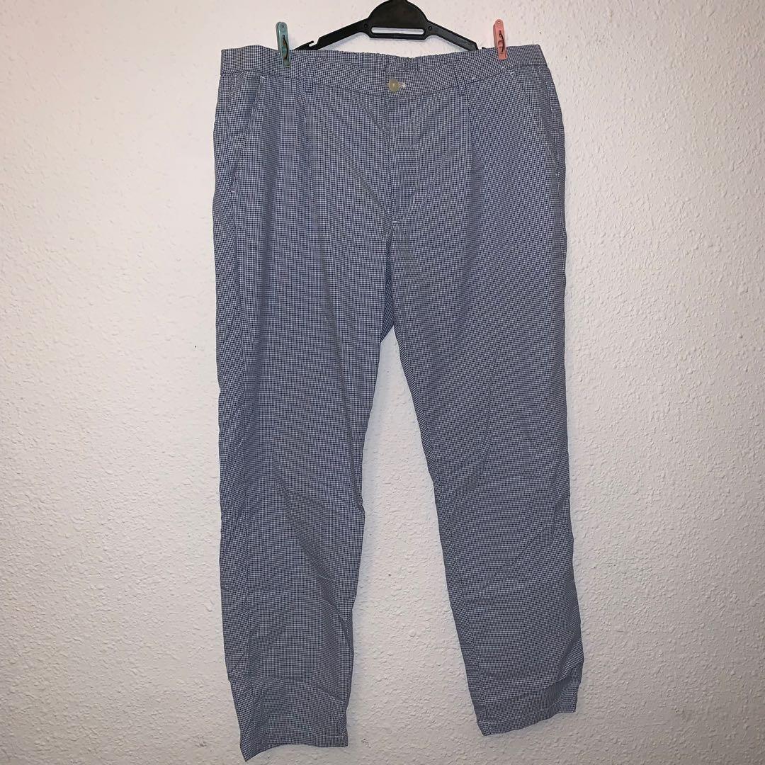 checkered pants plus size