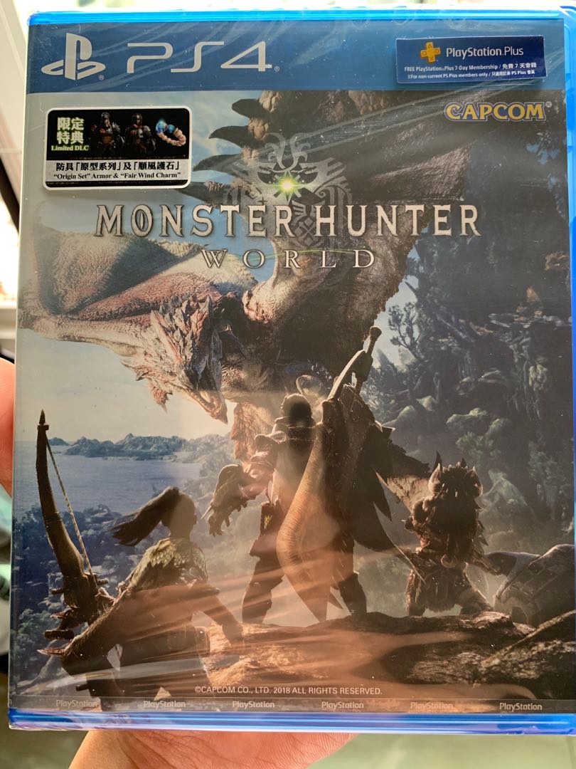 Brand New Monster Hunter World ps4 Video Gaming Video Games