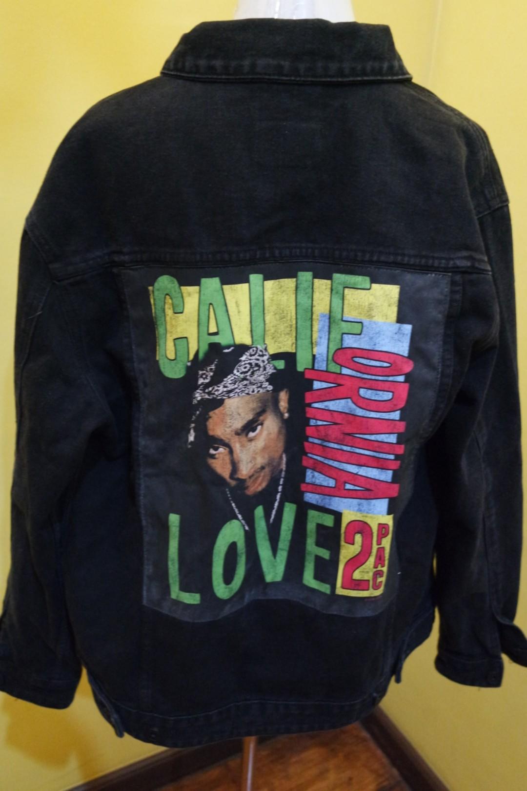 Tupac denim top jacket cotton on