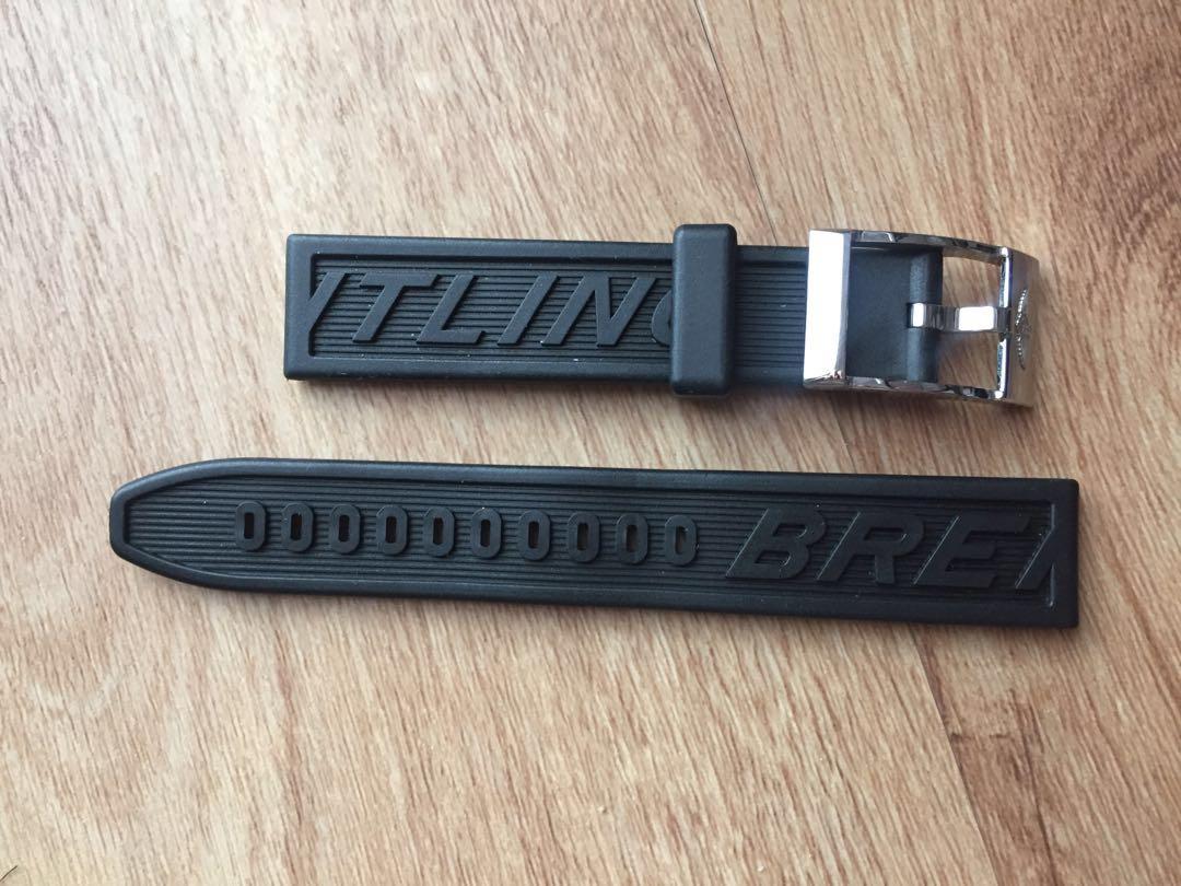Breitling 18mm rubber strap shop
