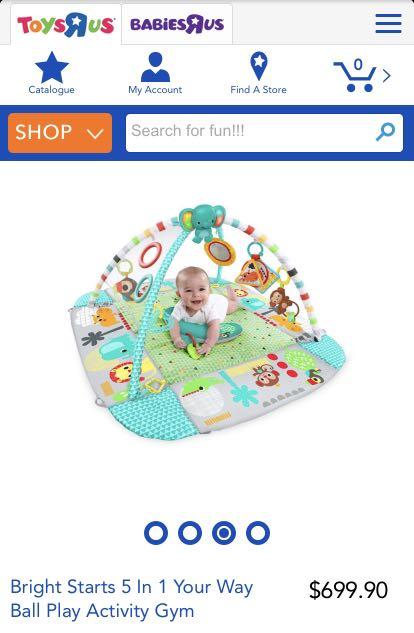 bright starts play gym 5 in 1