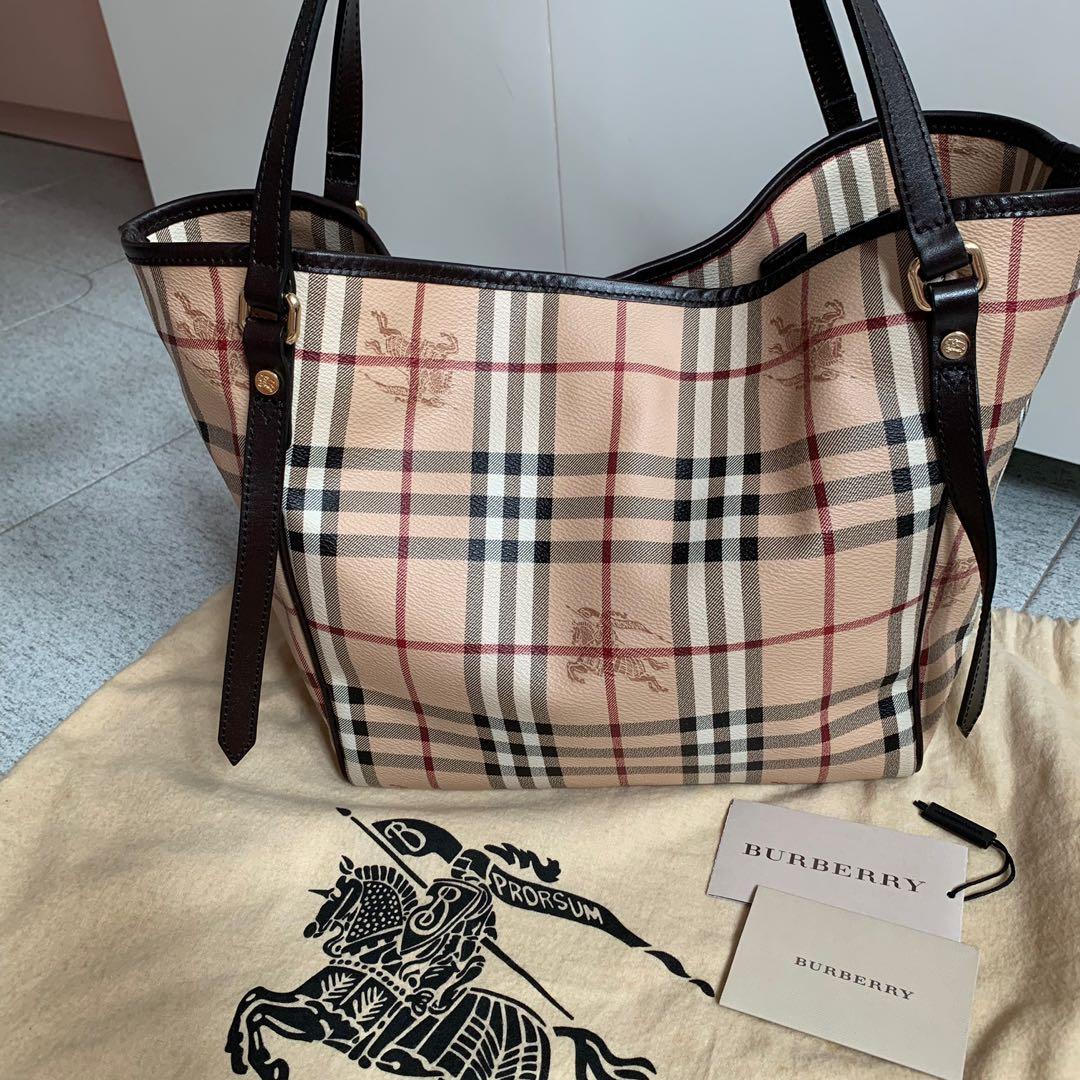 Classic Burberry tote bag, Luxury, Bags & Wallets on Carousell