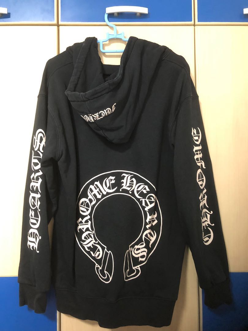 Chrome hearts deals zip up hoodie