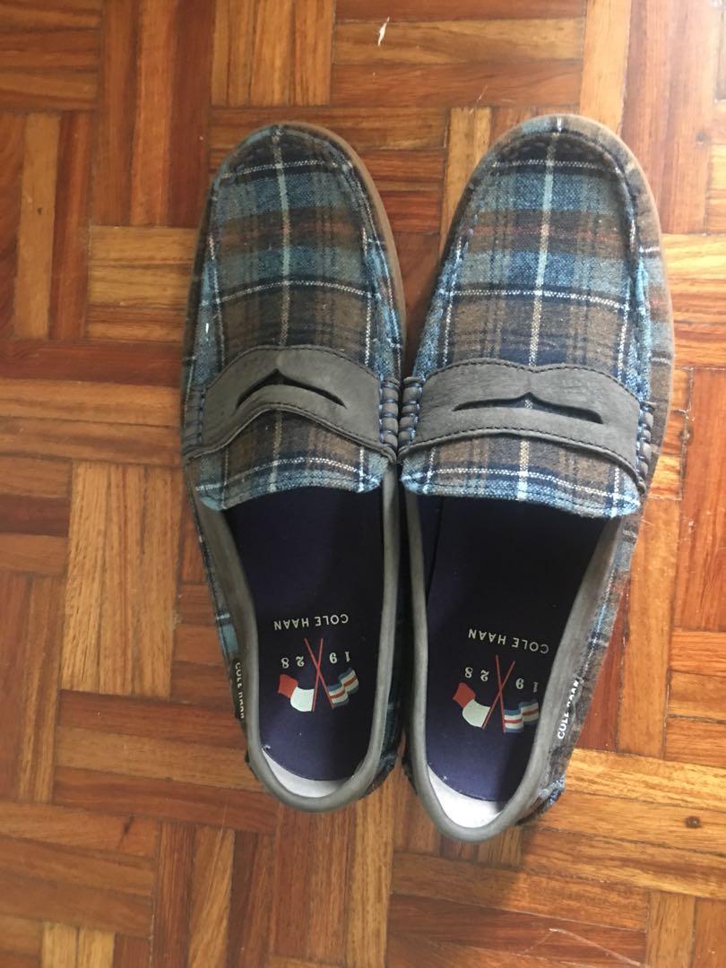 cole haan plaid shoes