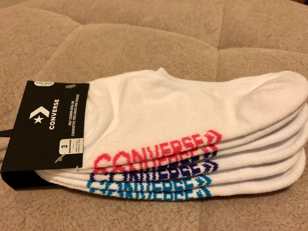 converse cushion socks