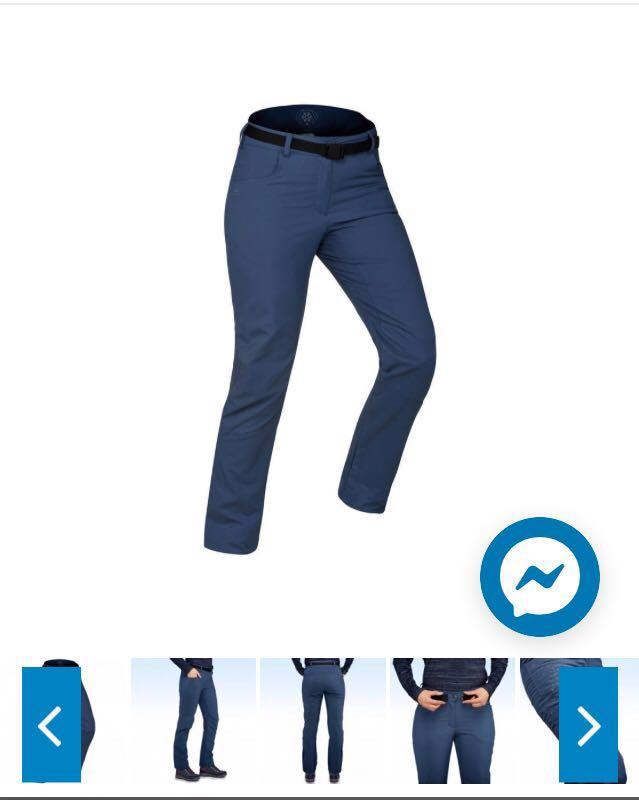 Decathlon Sh500 X Warm Blue Women Trousers Sports Sports Apparel On Carousell