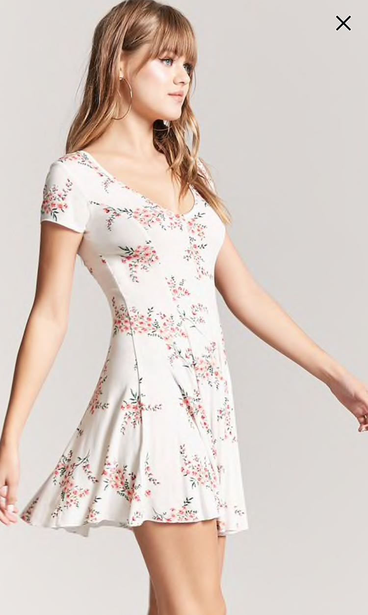 Forever 21 new arrivals floral skater dress