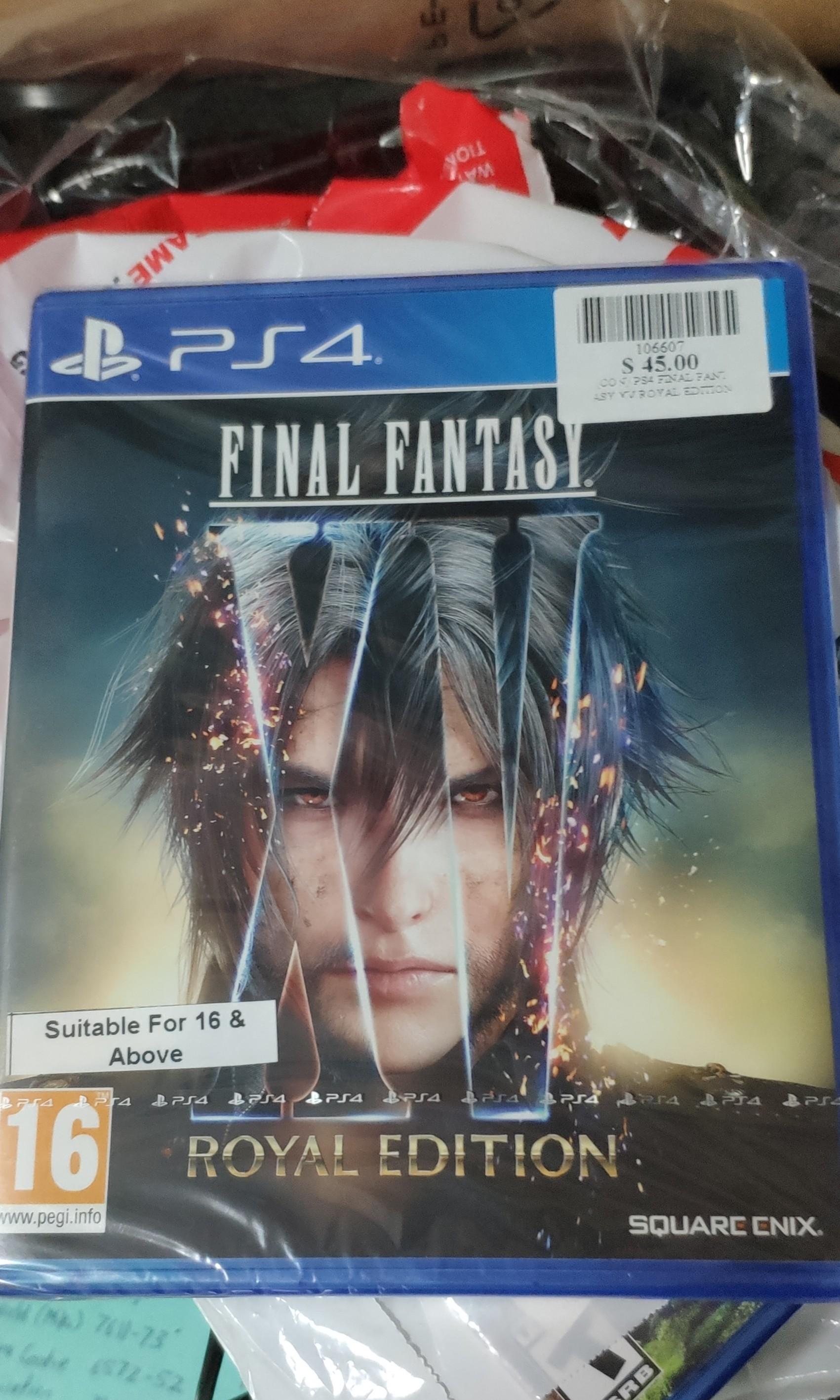 Final Fantasy XV Royal Edition, Video Gaming, Video Games, PlayStation ...