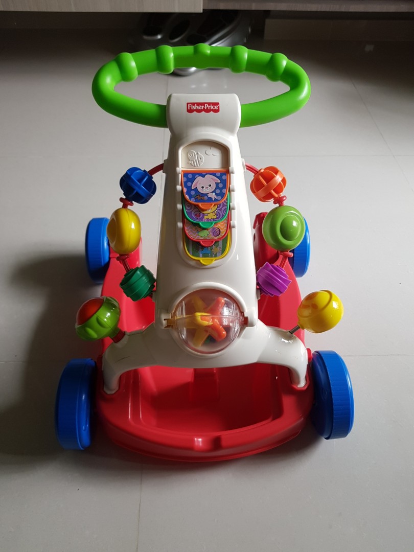fisher price red car walker