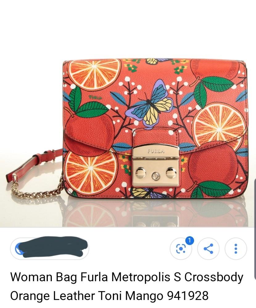 Furla metropolis top printed