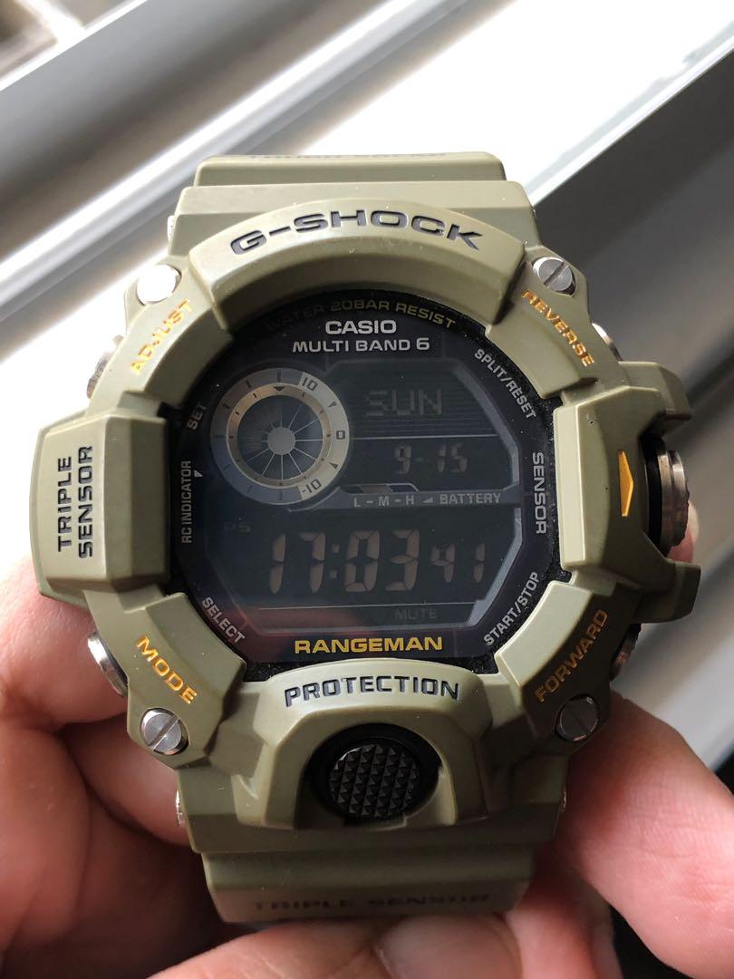 G shock rangeman green online