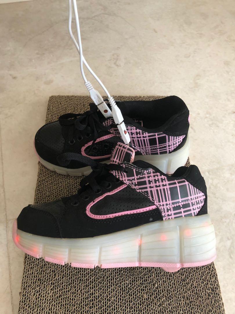 Rechargeable light up shoes online