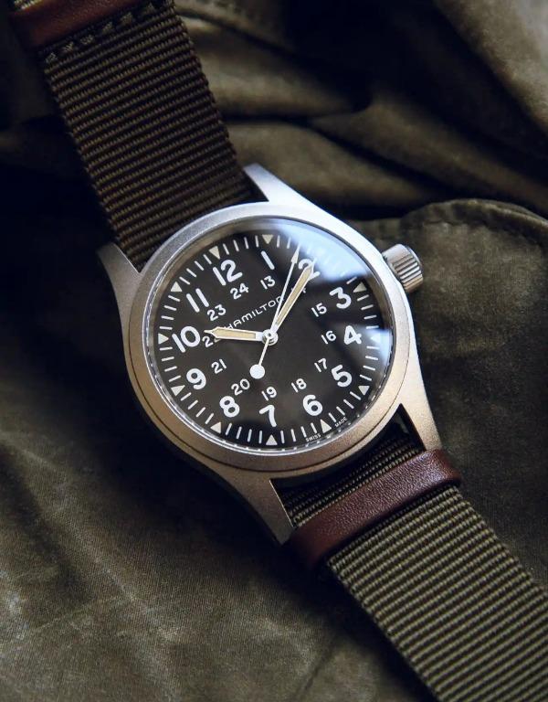 Hamilton khaki field mechanical, Men's Fashion, Watches on ...