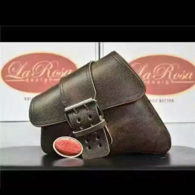 La Rosa Harley Davidson sportster swingarm bag Auto Accessories