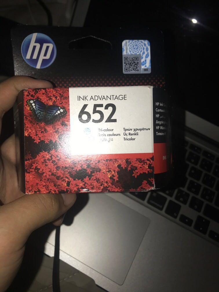 Hp Ink Advantage 652 Cartridge Rush Electronics Printers Scanners On Carousell