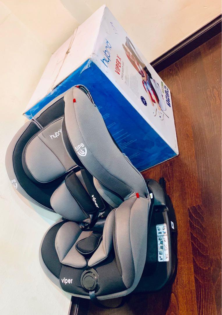 Hybrid Viper X Isofix Car seat (NB to 7years old), Babies u0026 Kids 