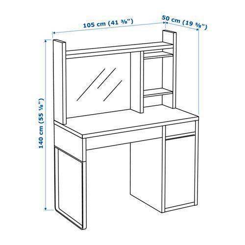 Стол micke ikea инструкция