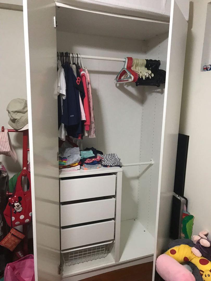 Must Go By Sep27 Ikea Pax Wardrobe With Internal Drawers