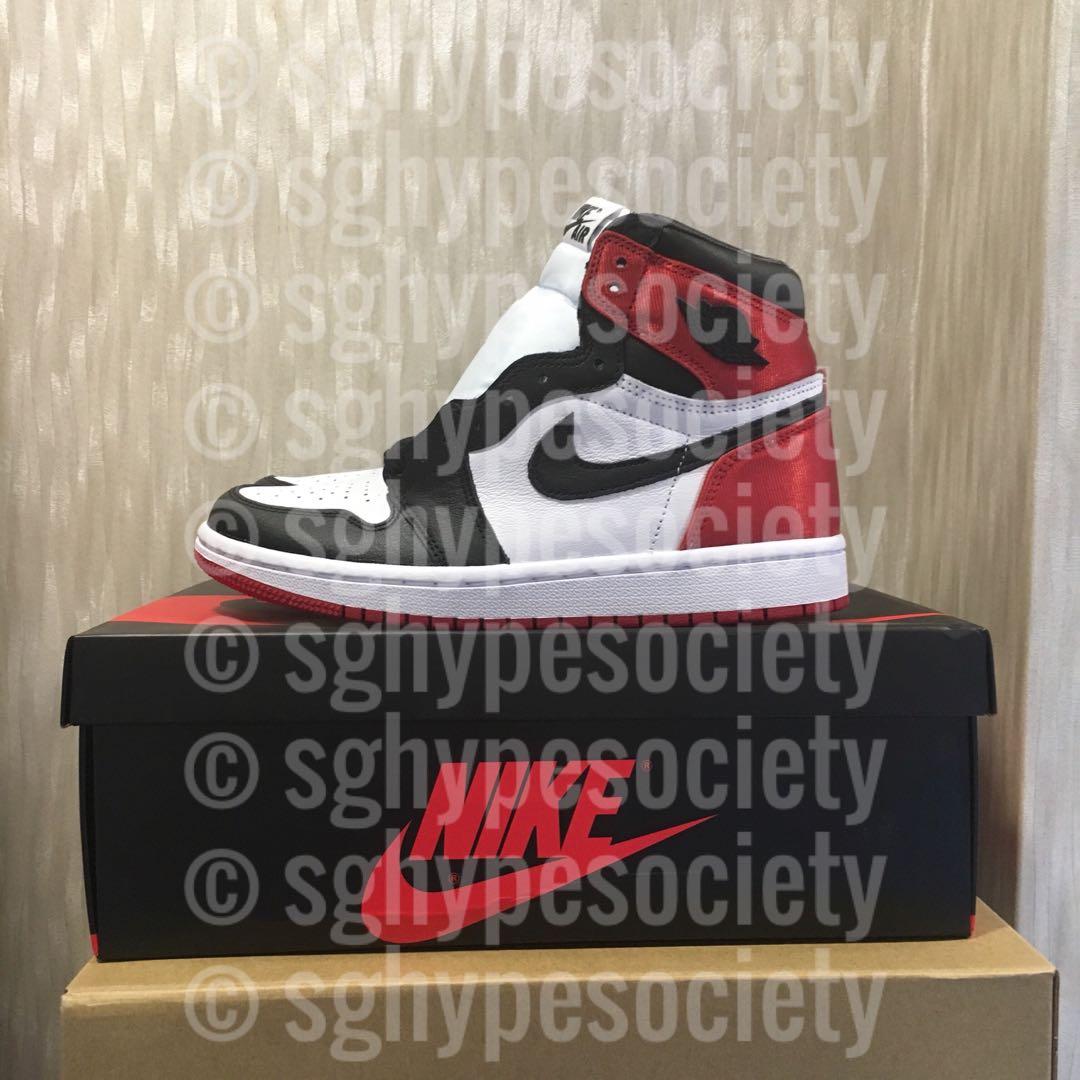 satin bred toe 1