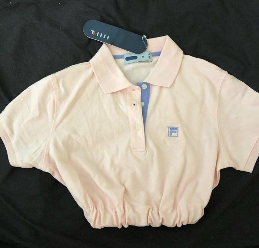 fila polo womens pink