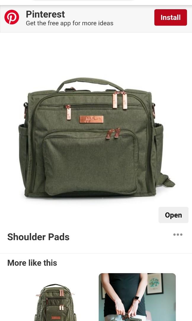 Jujube olive rose gold bff Babies Kids Going Out Diaper Bags Wetbags on Carousell