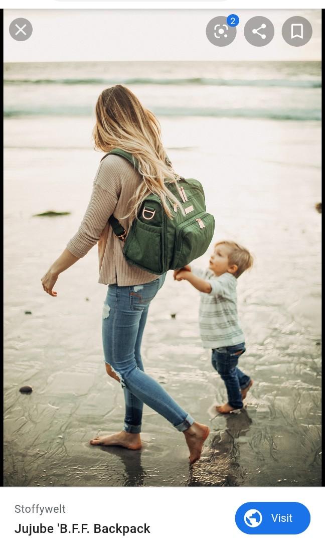 Jujube olive rose gold bff Babies Kids Going Out Diaper Bags Wetbags on Carousell