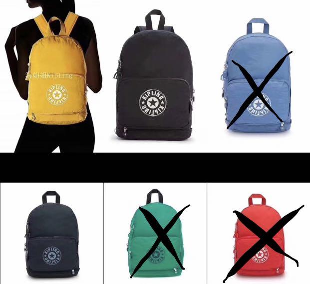 Kipling Foldable Backpack Women s Fashion Bags Wallets Backpacks on Carousell