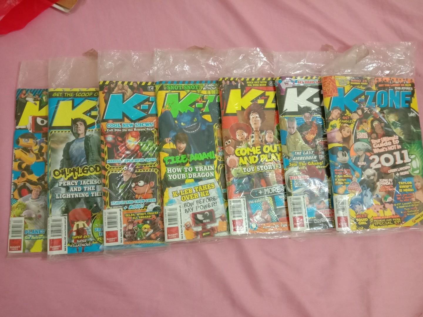 Set K Zone Magazines Dec 09 Feb 11 Issues Hobbies Toys Books Magazines Magazines On Carousell