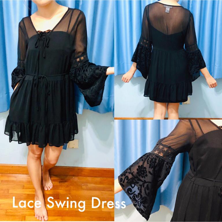 bohemian swing dress