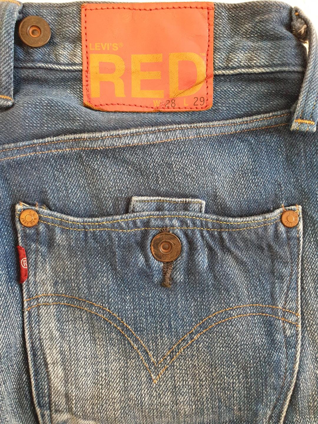 Levis RED Made in Japan Jeans size 28, Men's Fashion, Bottoms, Jeans on  Carousell