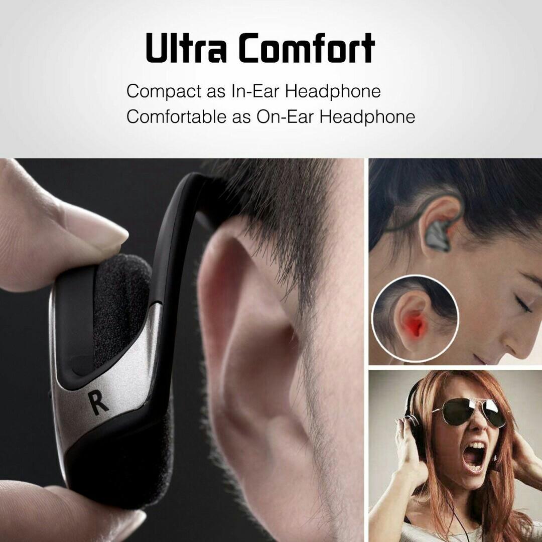 Levin Bluetooth 4.1 Headphones Neckband Wireless Sports Headset Over Ear earbuds with Sweatproof Hi Fi Stereo Built In Microphone and 12 Hours Playtime Black Audio Headphones Headsets on Carousell